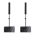 Sistema Audio Completo FBT Vertus CLA604A CLA 208SA Supporti Custodie Open Box vista frontale