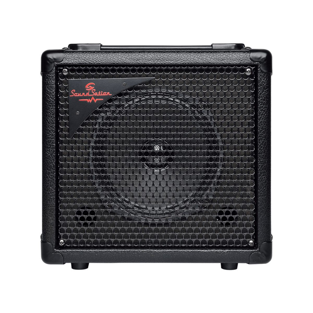 amplificatore combo per basso da 15W soundsation red spark 15 vista frontale