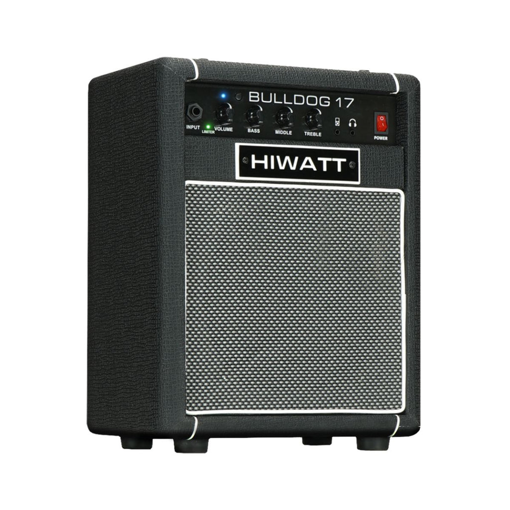 amplificatore combo per basso 17W hiwatt bulldog 17 vista laterale sx