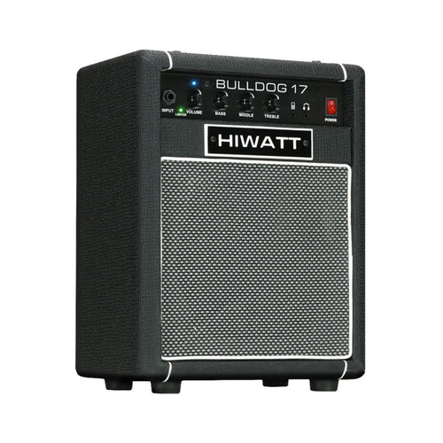 amplificatore combo per basso 17W hiwatt bulldog 17 vista laterale sx