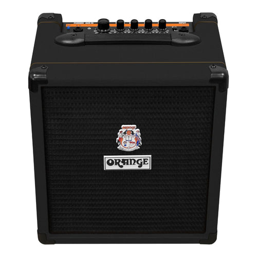 amplificatore combo per basso 25W orange crush bass 25 BK vista dall'alto