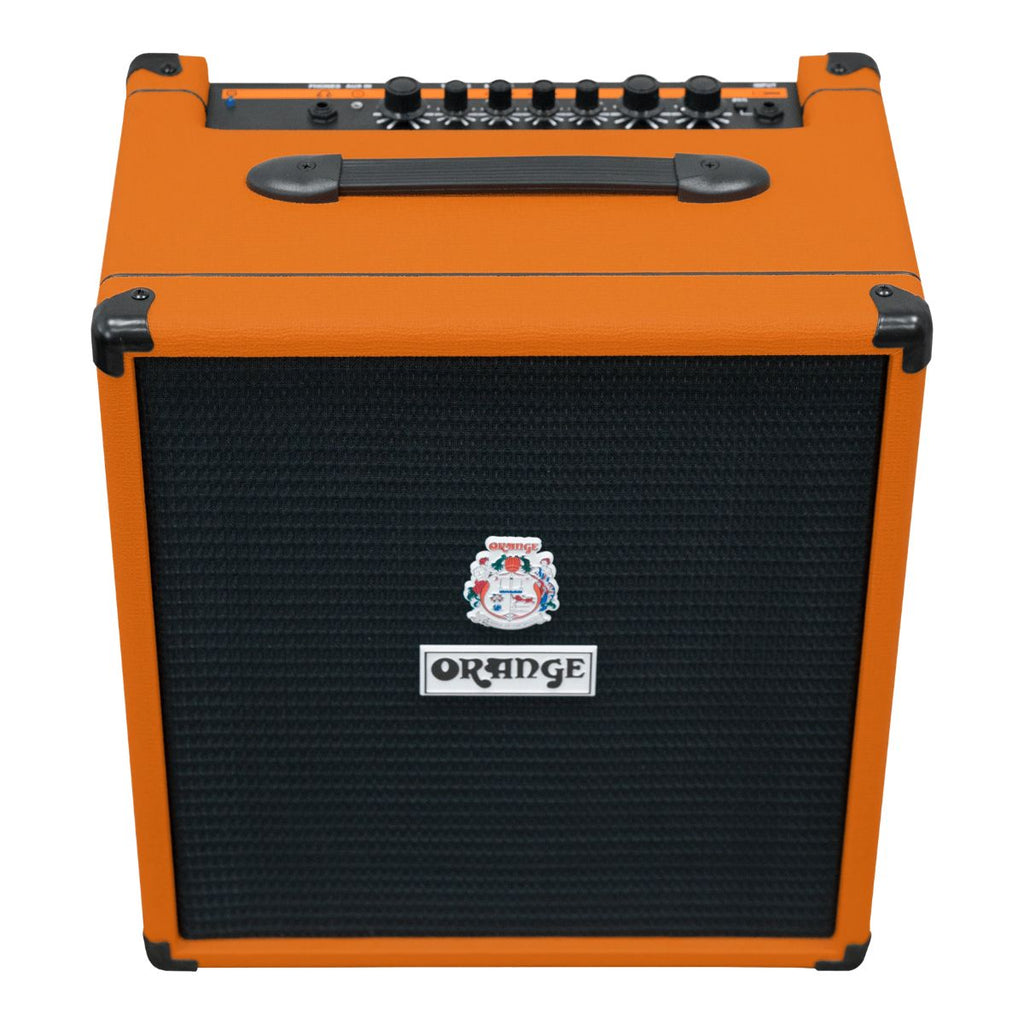 amplificatore combo per basso da 50W Orange Crush Bass 50 Arancione vista dall'alto