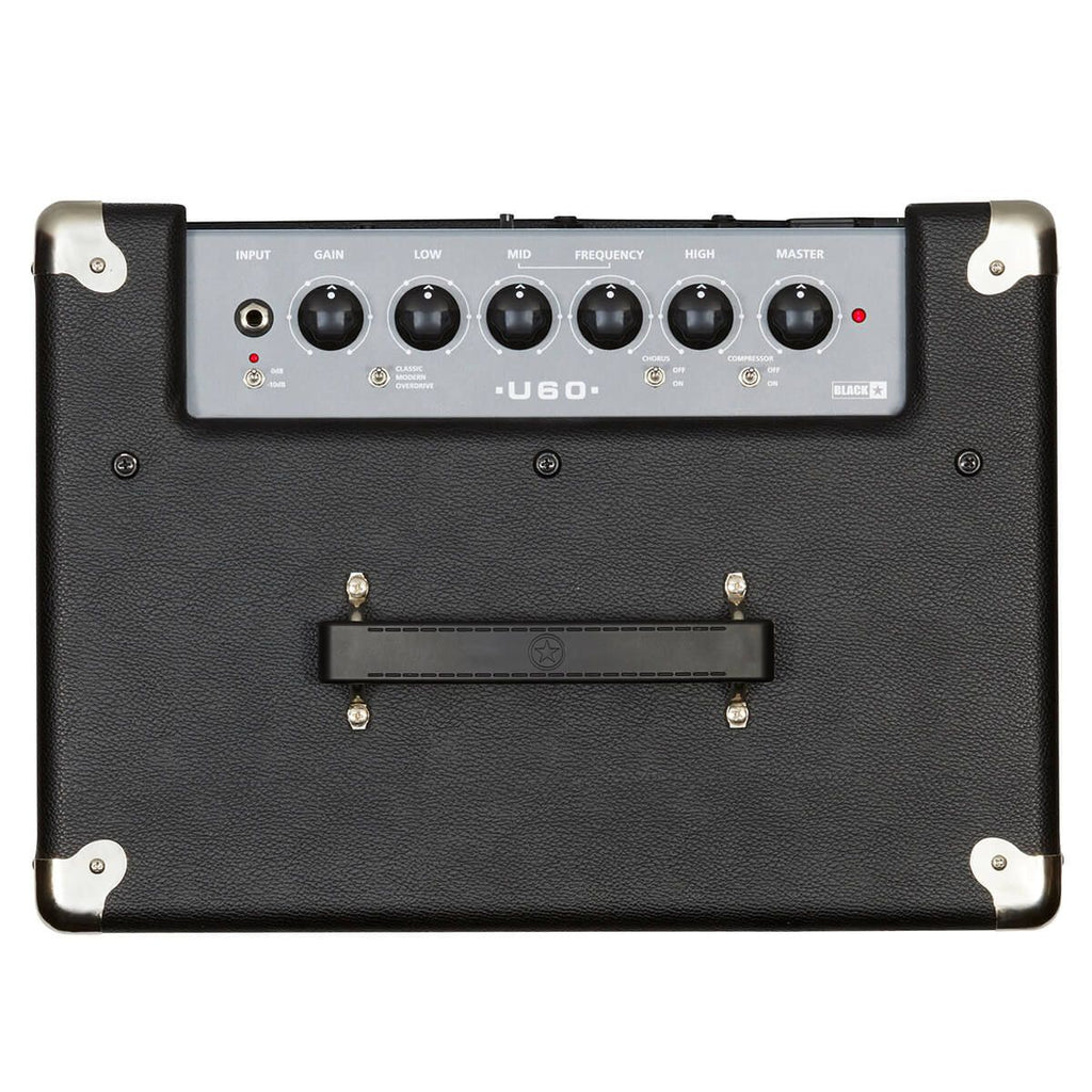 amplificatore combo per basso 60W blackstar unity 60 vista dall'alto