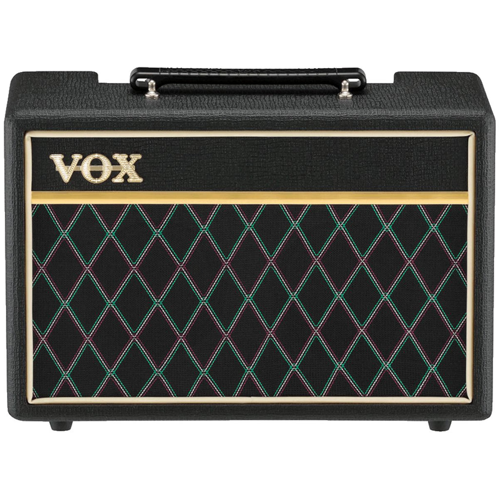 amplificatore per basso da 10W vox pathfinder 10 bass vista frontale