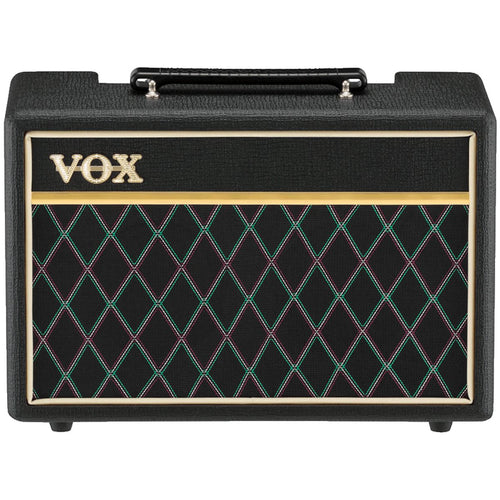 amplificatore per basso da 10W vox pathfinder 10 bass vista frontale