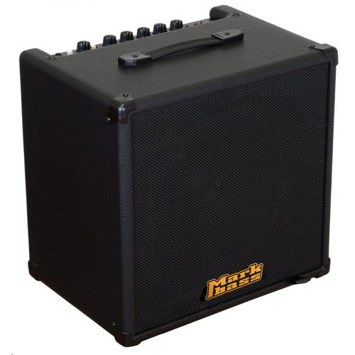 amplificatore combo per basso markbass cmd101 black line cmb40 vista laterale sx