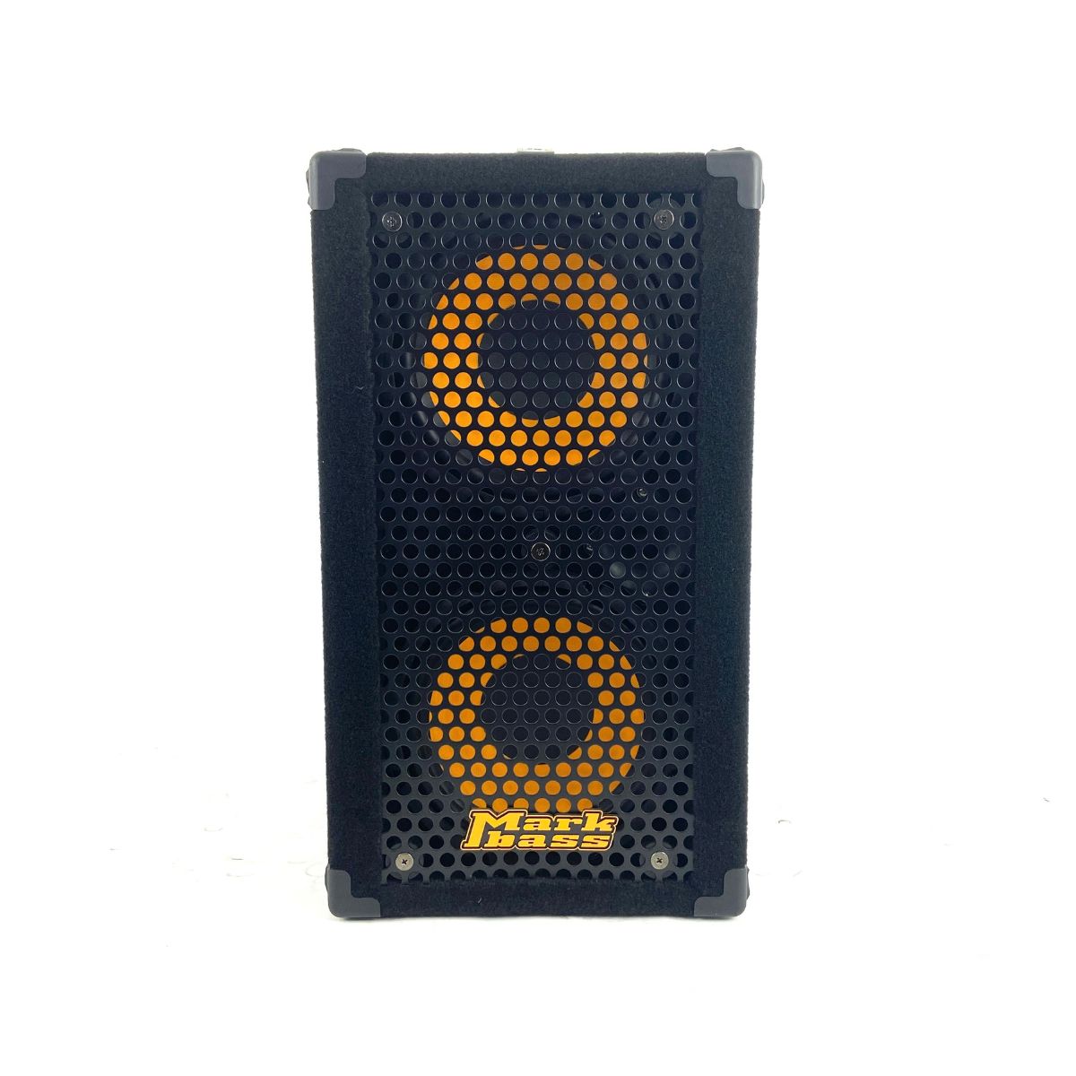 amplificatore combo per basso super portatile e compatto a doppio cono e tweeter Markbass Minimark 802 N300 usato vista frontale