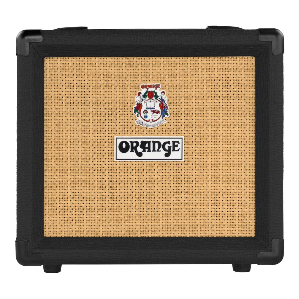 amplificatore combo per chitarra 12W orange crush 12 black vista frontale