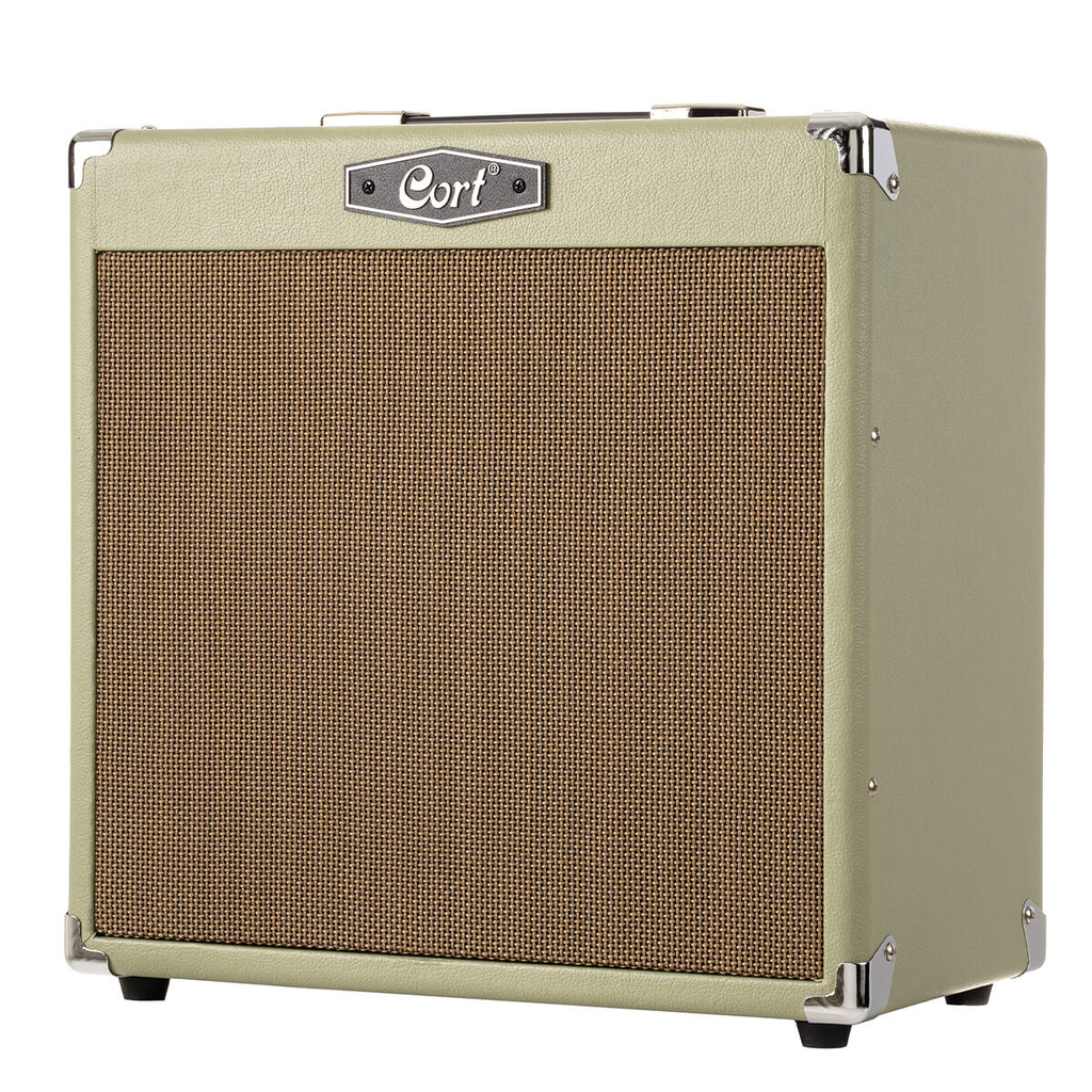 amplificatore combo per chitarra da 30W cort CM30R vista laterale