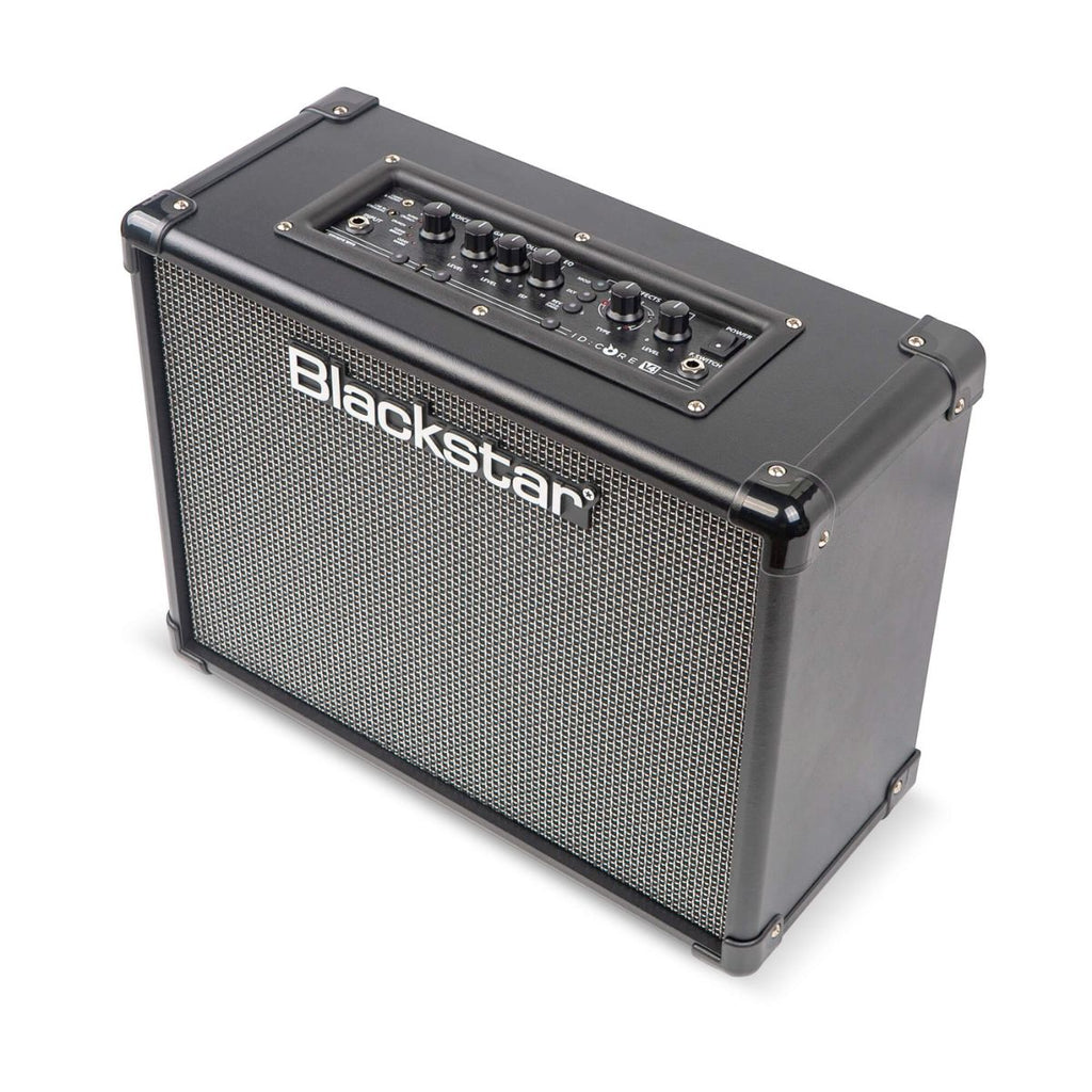 amplificatore combo per chitarra da 40W con effetti blackstar id core v4 stereo 40 open box vista laterale
