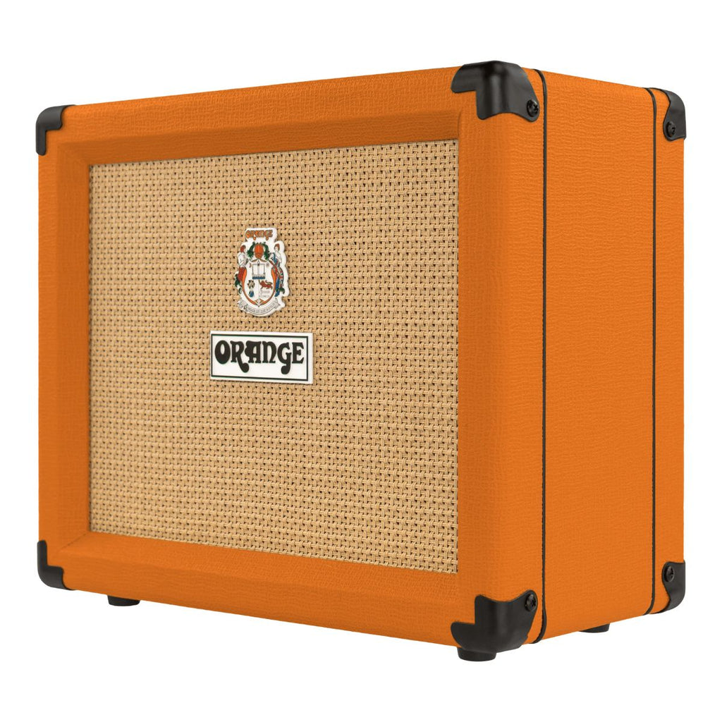 amplificatore combo per chitarra elettrica da 20W orange crush 20RT vista laterale dx