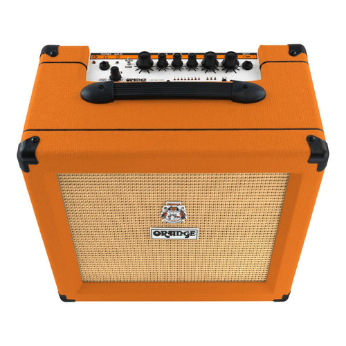 amplificatore combo per chitarra elettrica da 35W con riverbero orange 35RT vista dall'alto