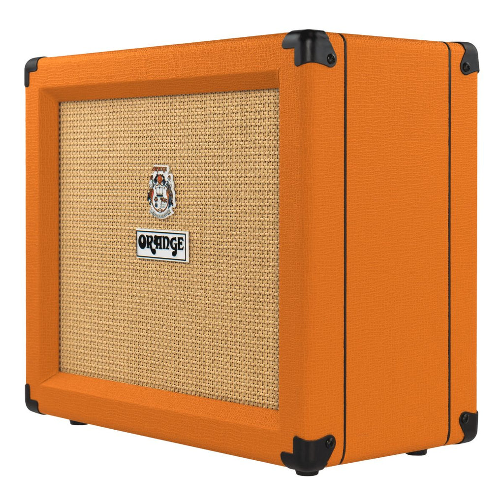 amplificatore combo per chitarra elettrica da 35W con riverbero orange 35RT vista laterale dx