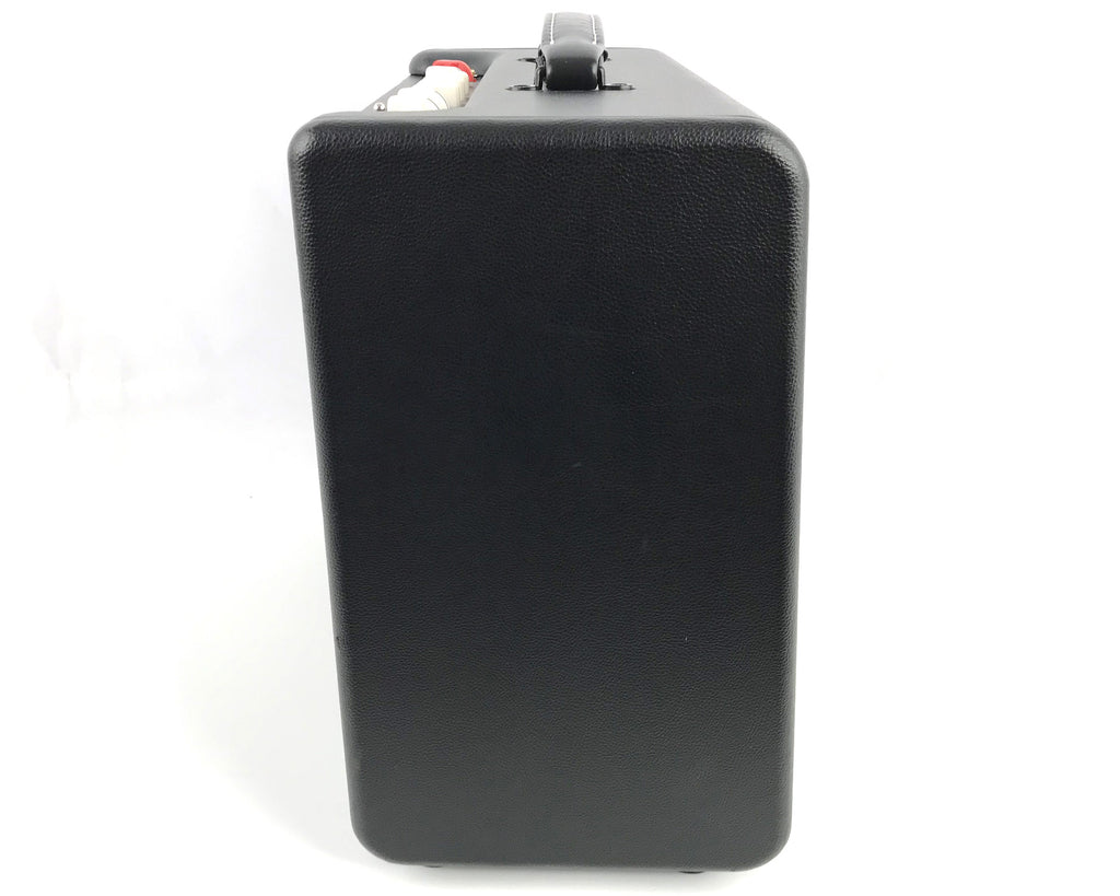 amplificatore combo per chitarra laney cub super 12 usato vista laterale sx