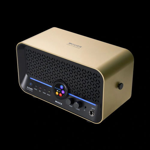 amplificatore combo per chitarra mooer f15i li vista laterale