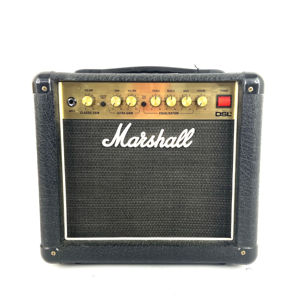 amplificatore combo valolare 1 watt marshall dsl-1 usato vista frontale