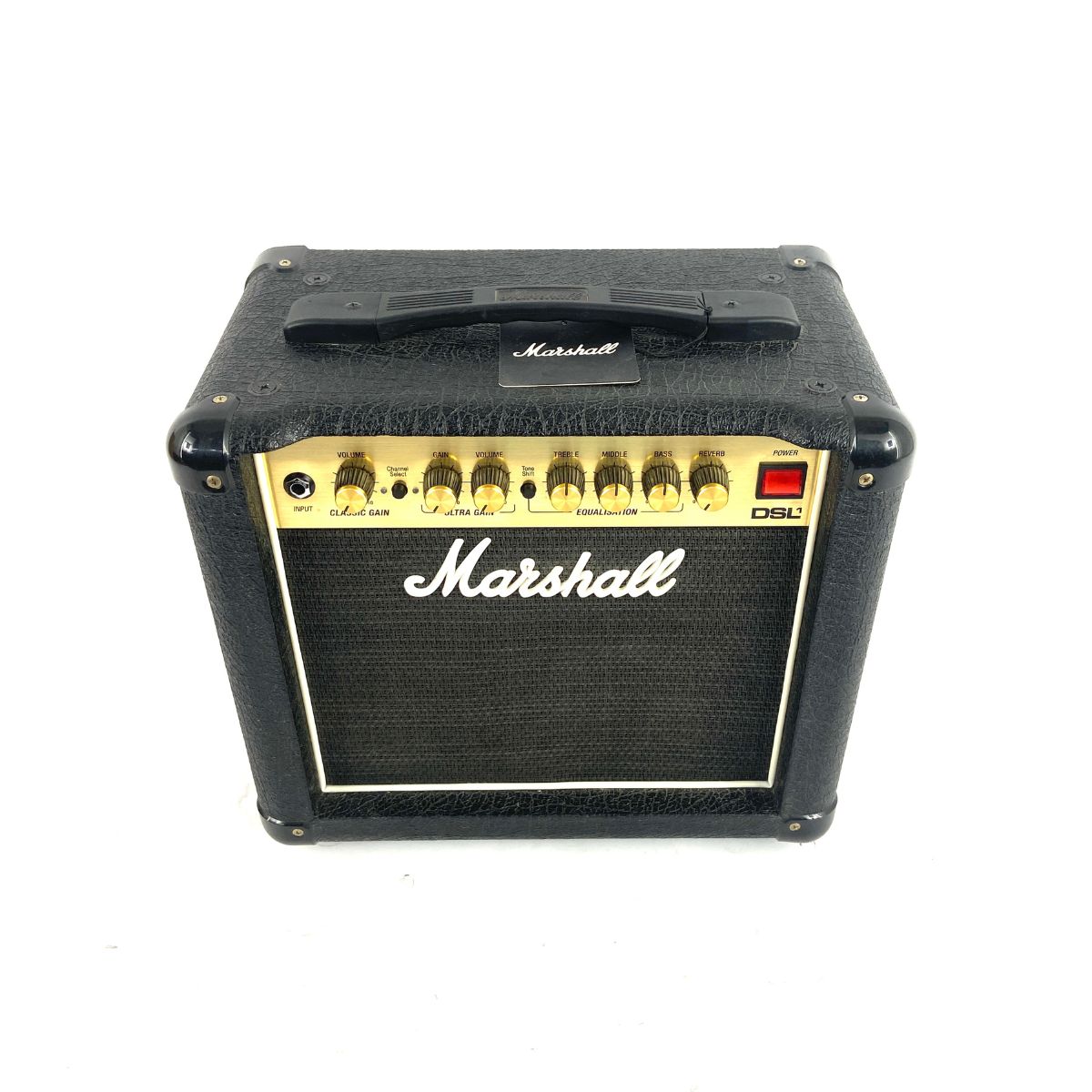 amplificatore combo valolare 1 watt marshall dsl-1 usato vista dall'alto