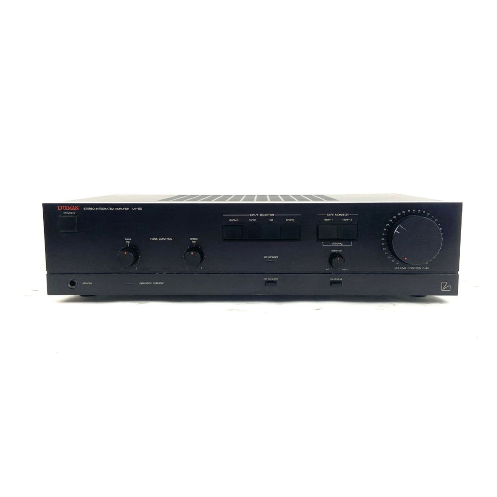 amplificatore hifi vintage di alta qualità made in japan luxman lv90 usato vista frontale