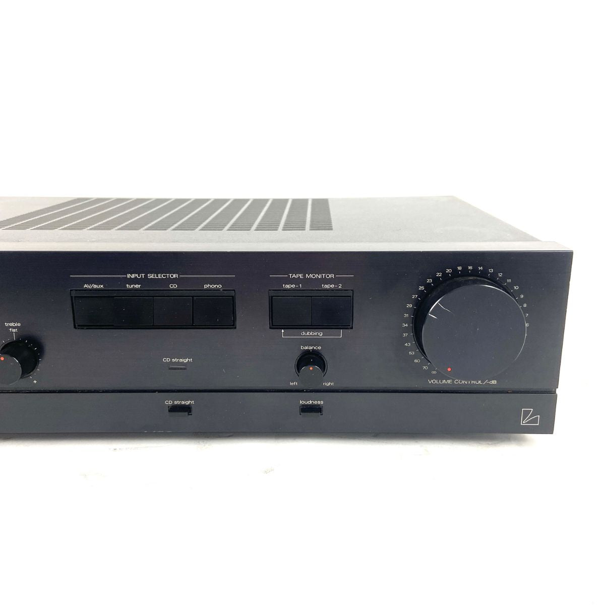 amplificatore hifi vintage di alta qualità made in japan luxman lv90 usato vista frontale dx
