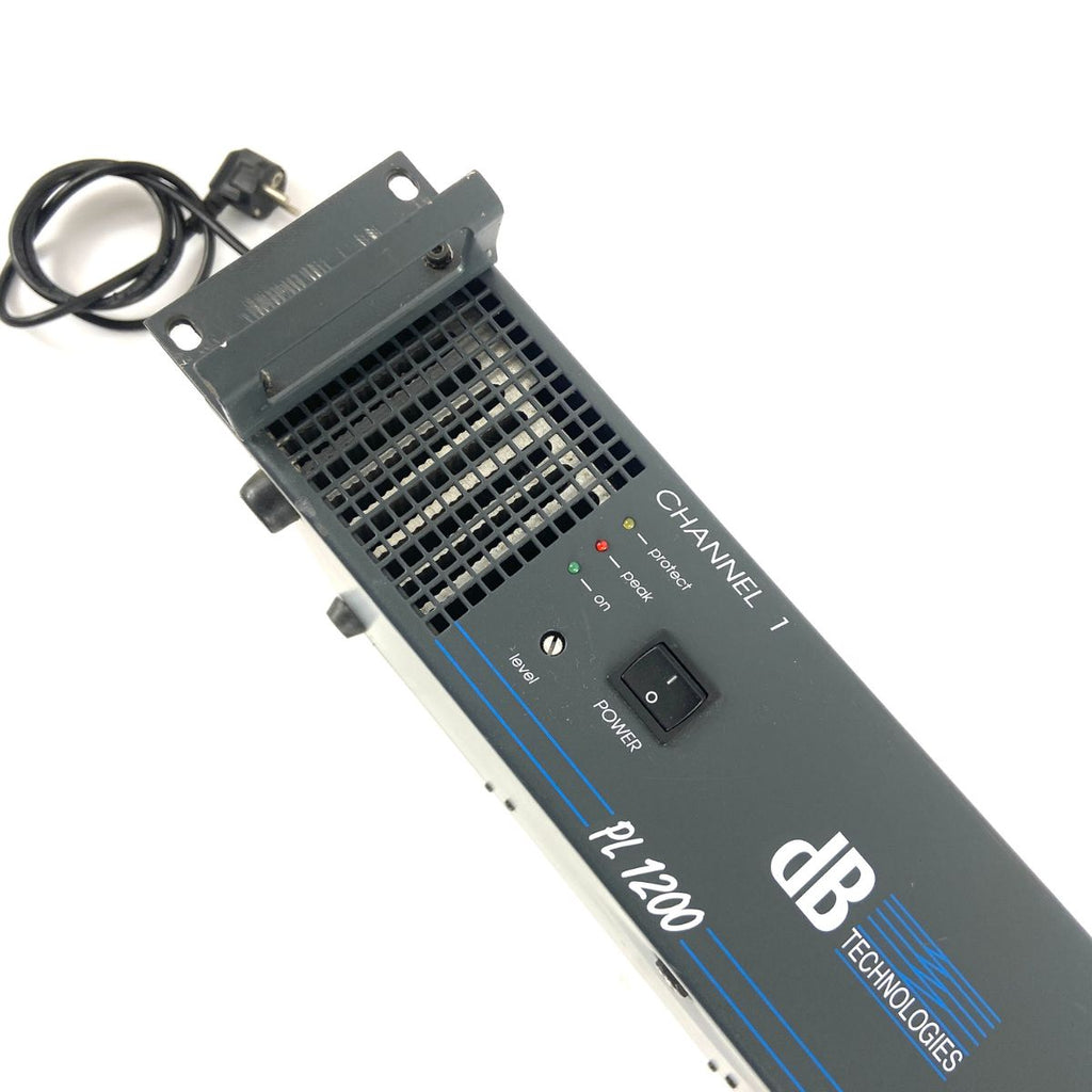 amplificatore pa db technologies pl1200 vista sx