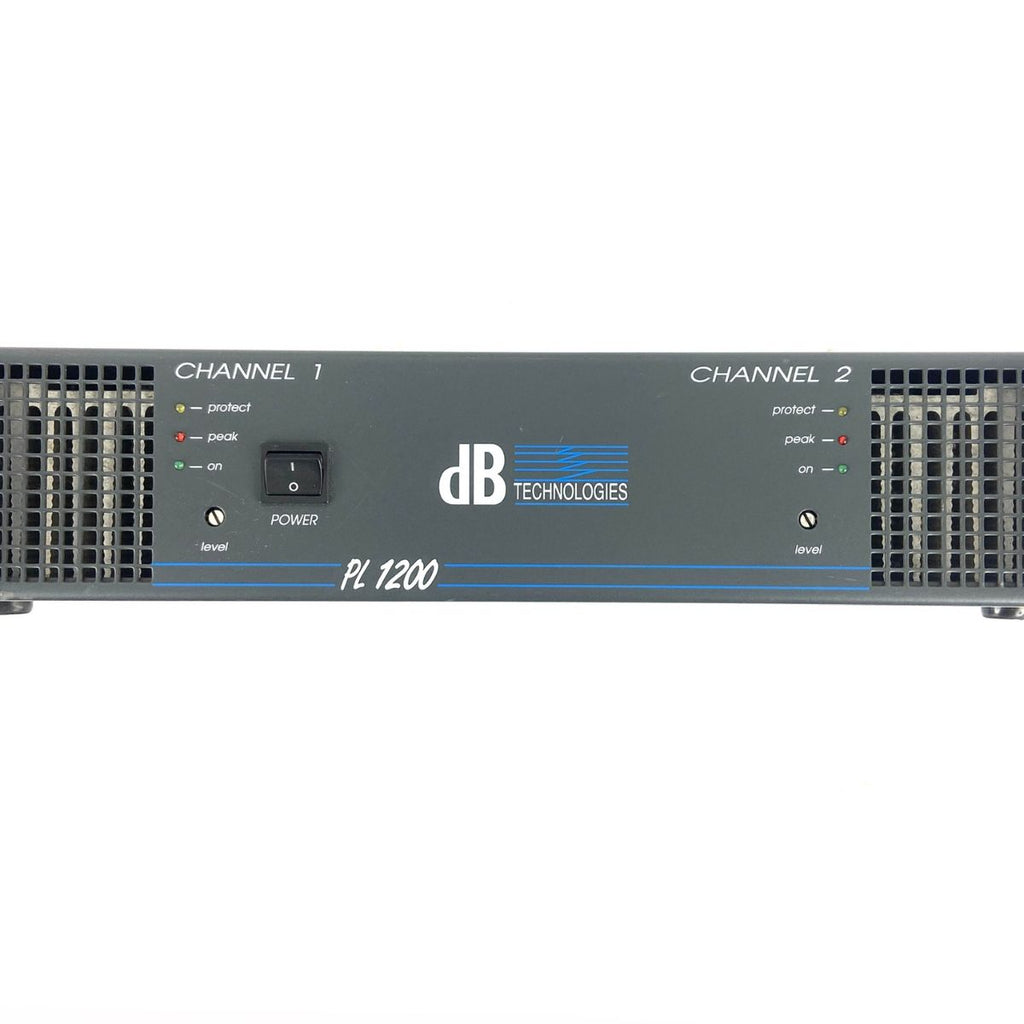 amplificatore pa db technologies pl1200 vista frontale centrale
