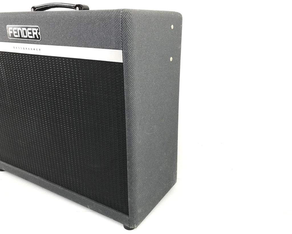amplificatore per chitarra elettrica combo valvolare 30" fender bassbreaker 18/30 usato vista laterale dx