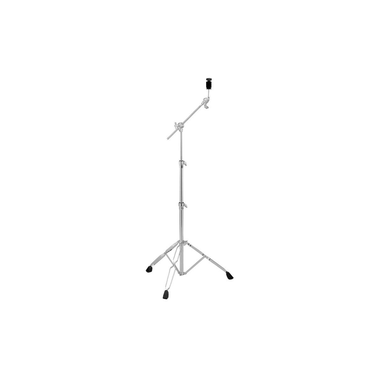 asta a giraffa per piatti da batteria a doppia estensione pearl bc-830 vista frontale