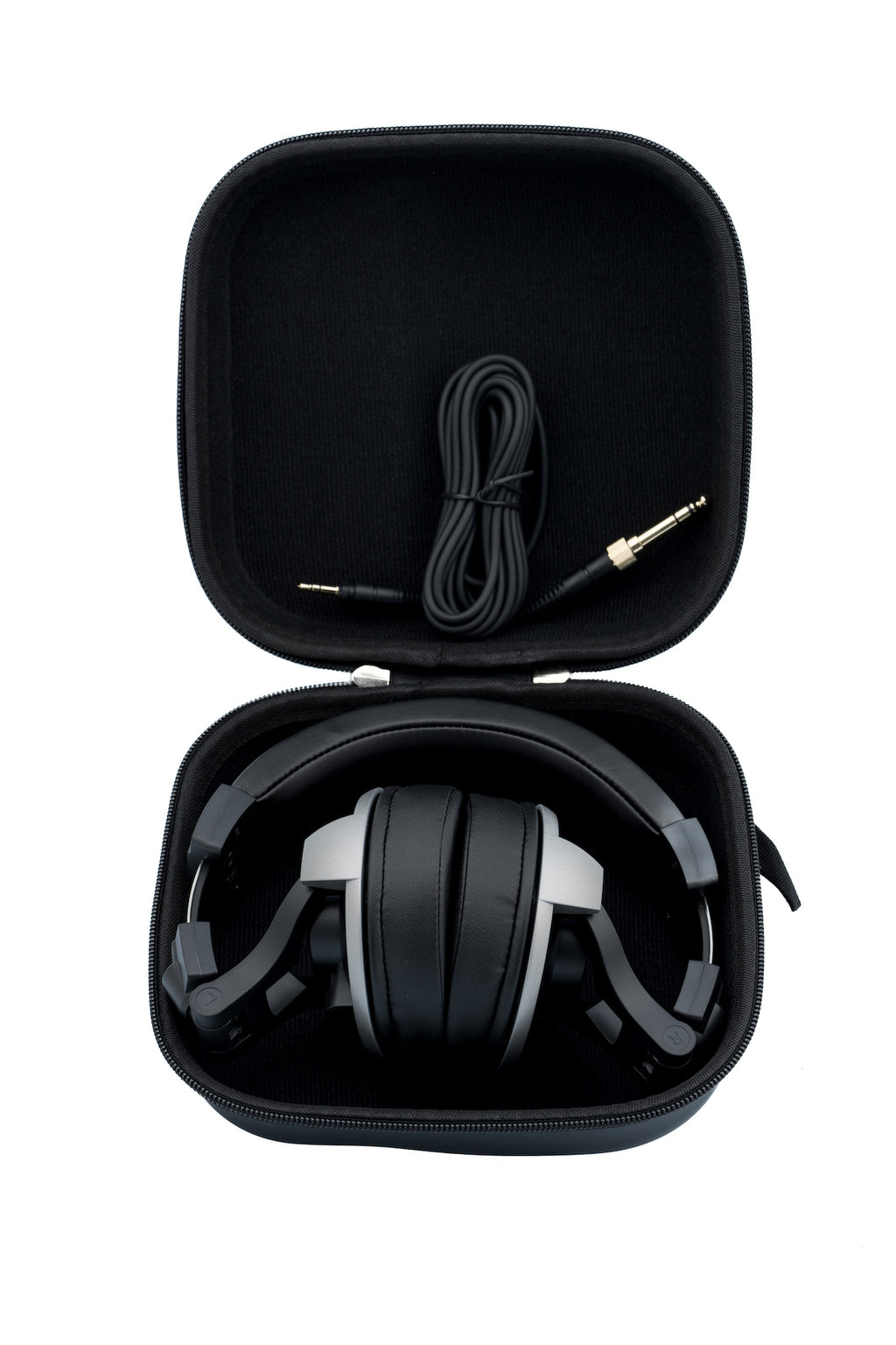 audio design cuffie dj SDJ-360 vista all'interno della custodia