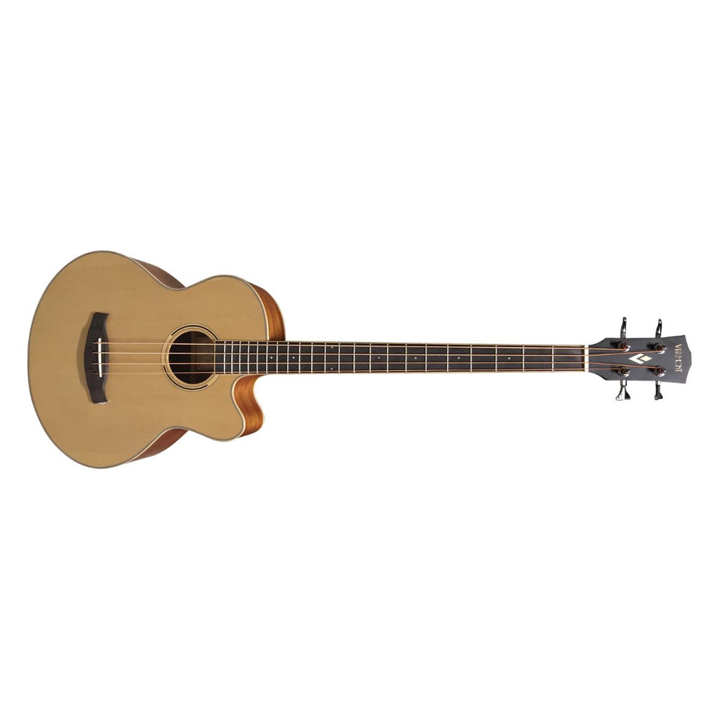basso acustico elettrificato vermont b100ce natural vista frontale