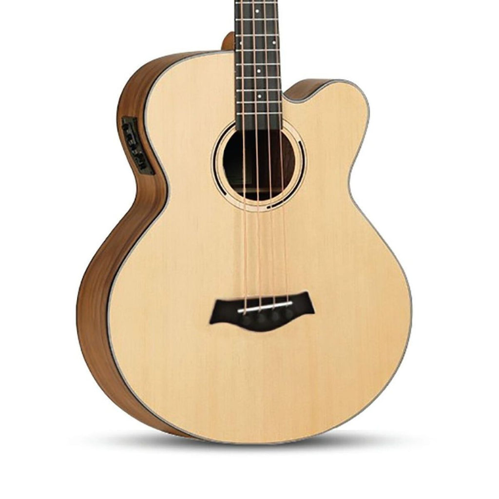 basso acustico elettrificato vermont b100ce natural vista del corpo frontale