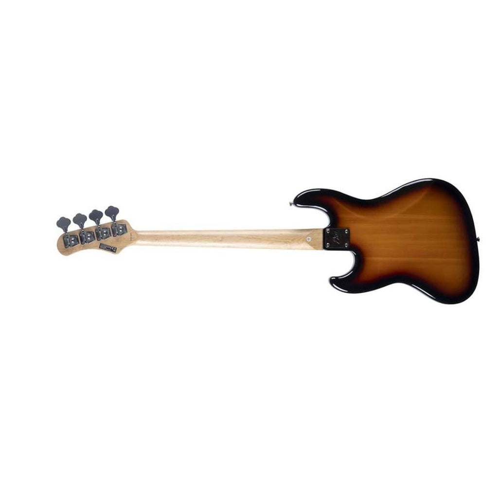 basso elettrico 4 corde eko JB100 Sunburst vista del retro