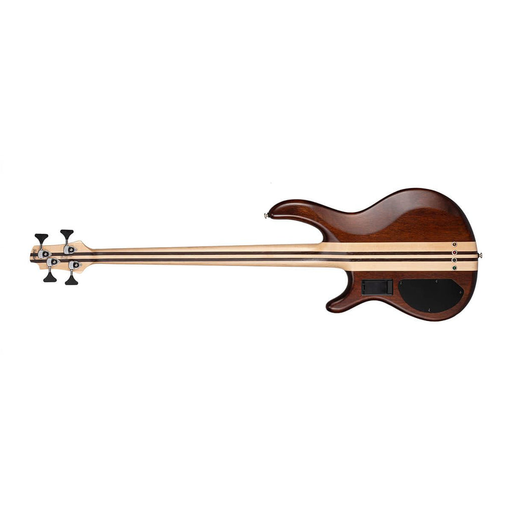 basso elettrico 4 corde professionale cort a4 plus fmmh opn vista del retro