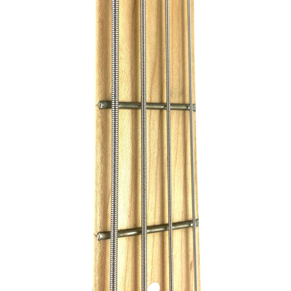 basso elettrico4 corde professionale marcus miller m2 tbl usato vista della tastiera