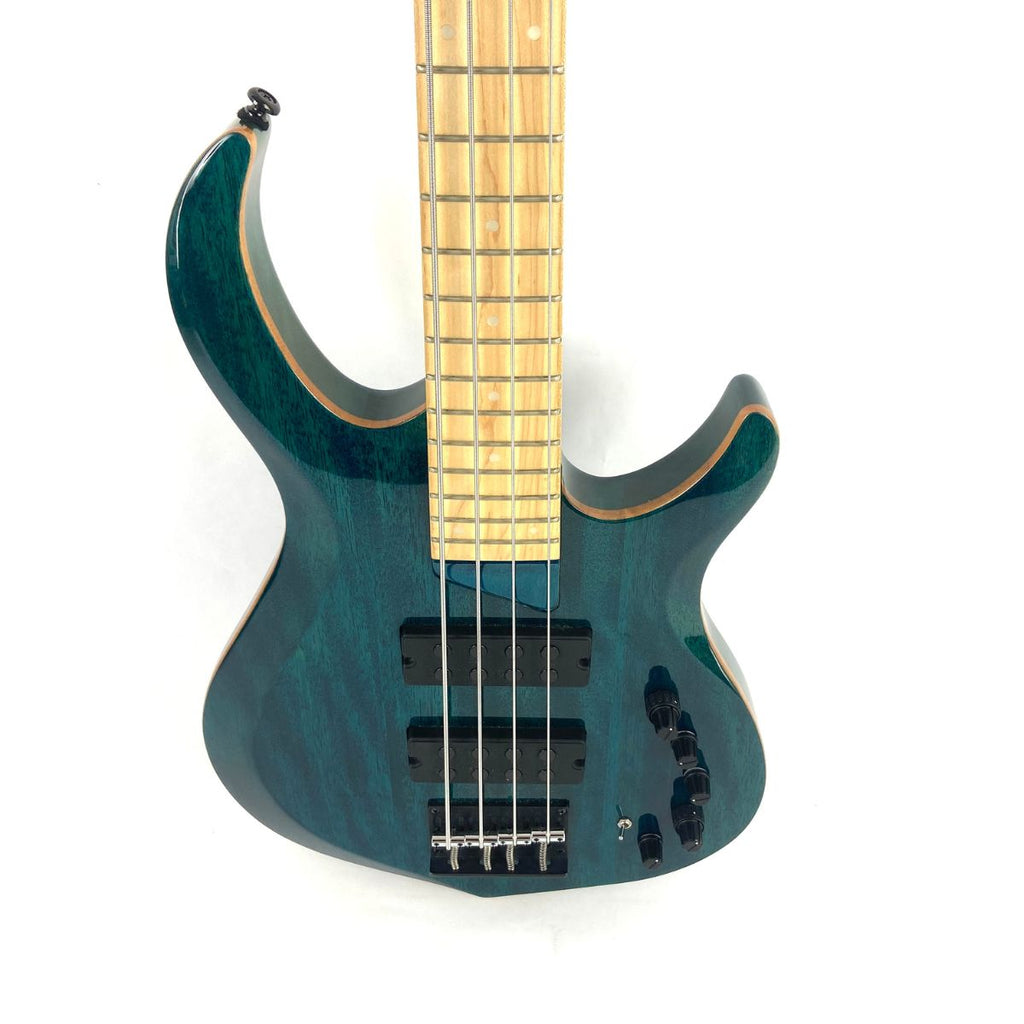 basso elettrico4 corde professionale marcus miller m2 tbl usato vista del corpo dall'alto