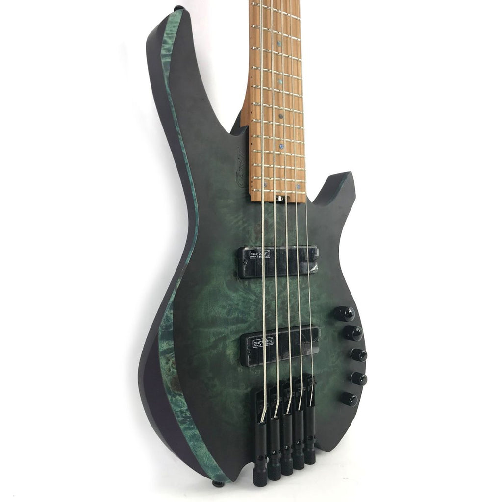 basso elettrico 5 corde cort artisan space 5 dsg b-stock vista laterale sx
