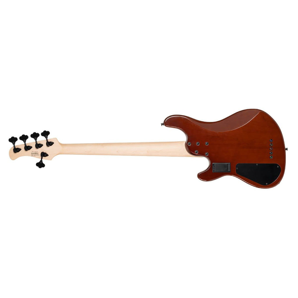 basso elettrico 5 corde professionale cort gb-fusion 5 ABB  vista del retro