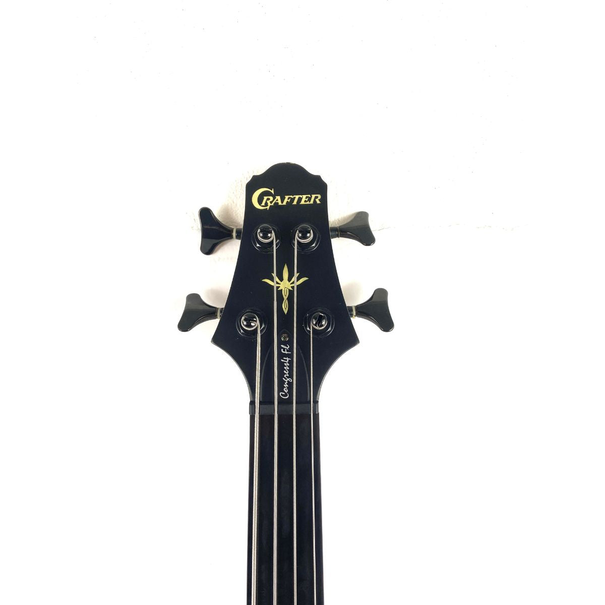 basso elettrico fretless crafter congress4 fl usato vista della paletta