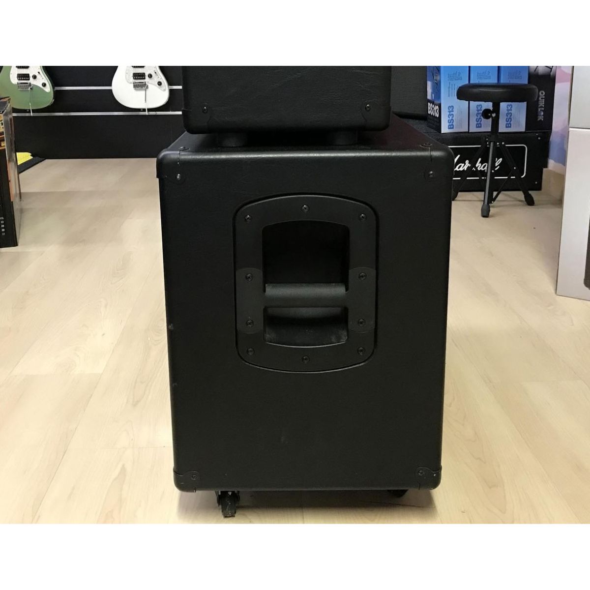 cassa 2 coni da 12" per chitarra randall RT212CX usata vista laterale sx