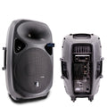 cassa amplificata da 15" sinextesis xt psr-15a-mp3 vista frontale