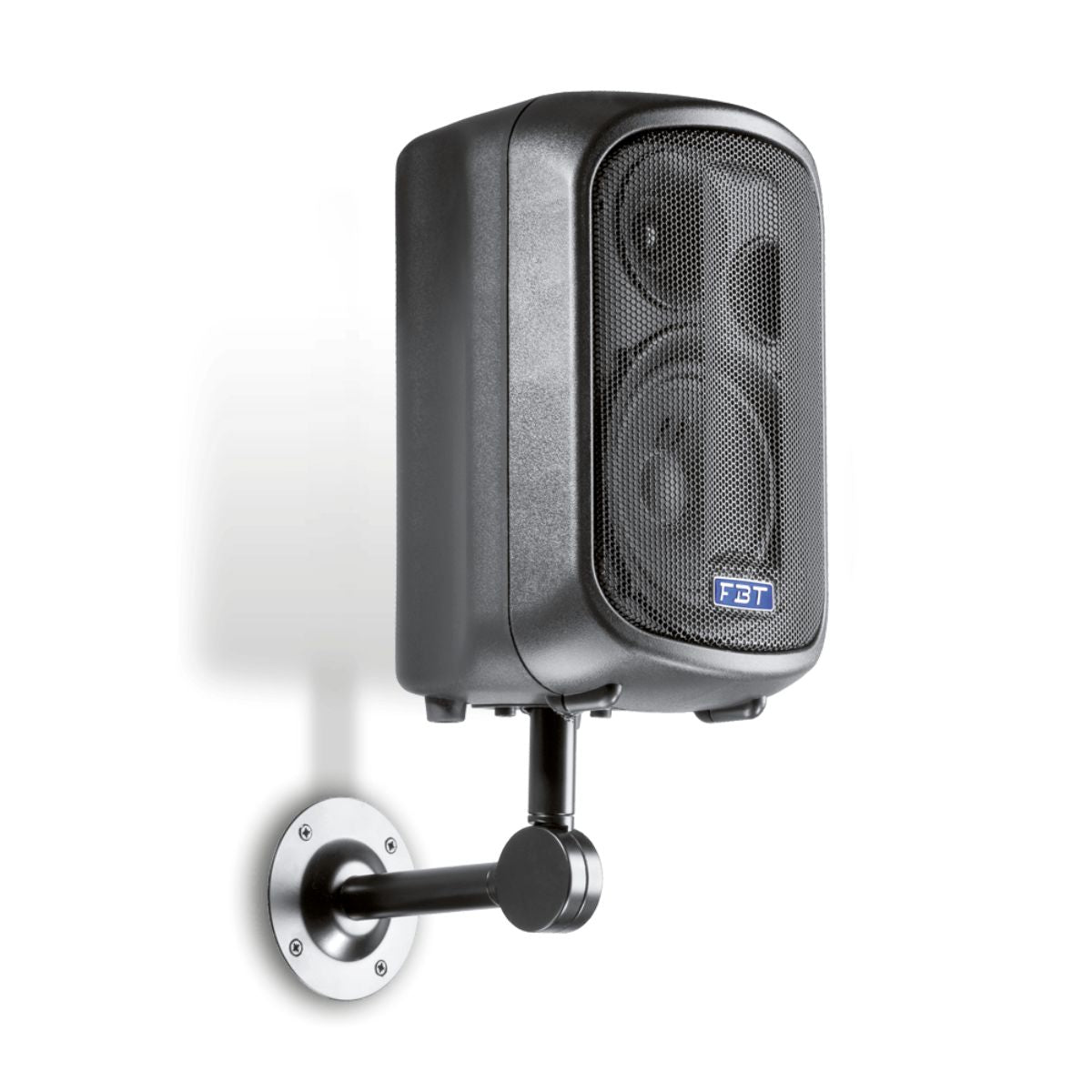 cassa monitor live installazione fbt j5a vista appesa a muro verticale