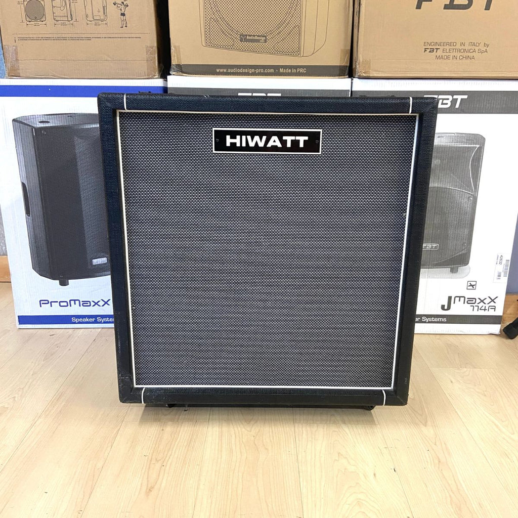 cassa per basso 4 coni hiwatt maxwatt b410 usata vista dall'alto