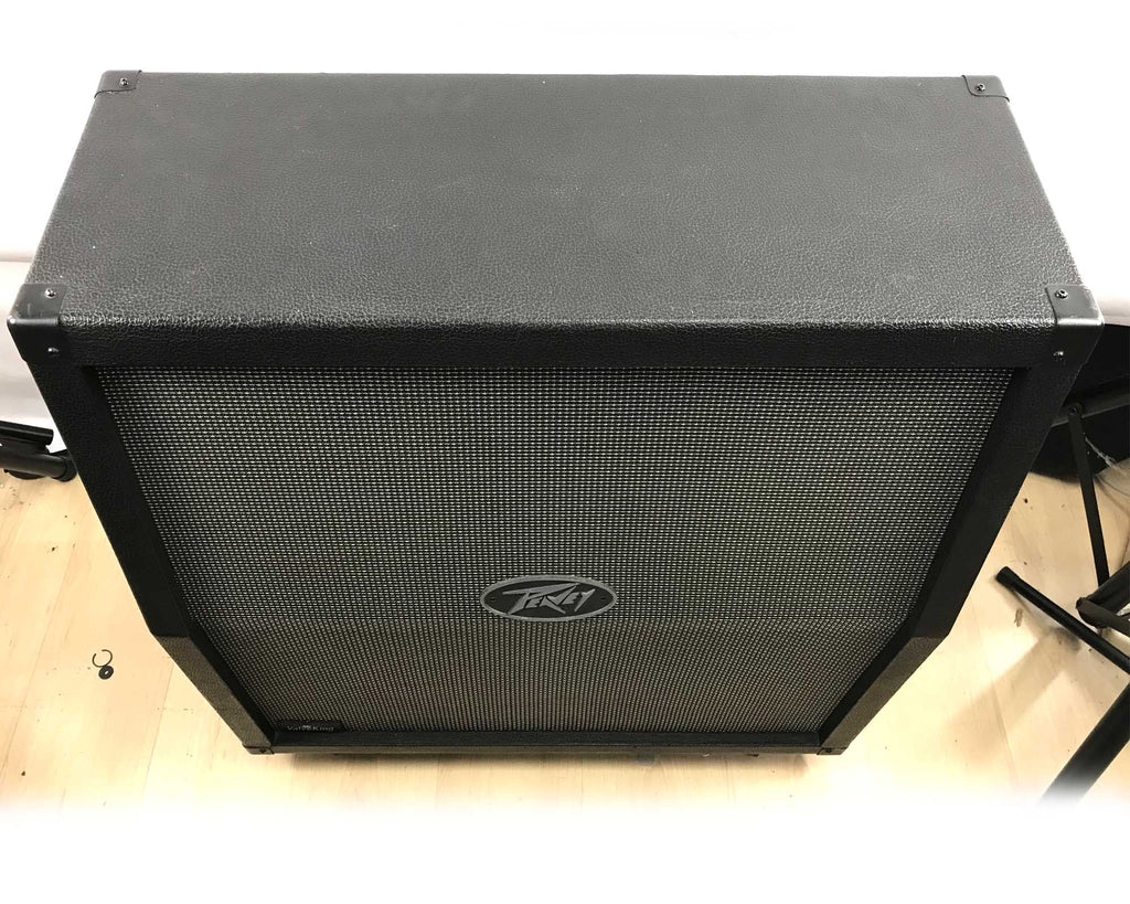 cassa per chitarra peavey valveking 412 usata vista dall'alto