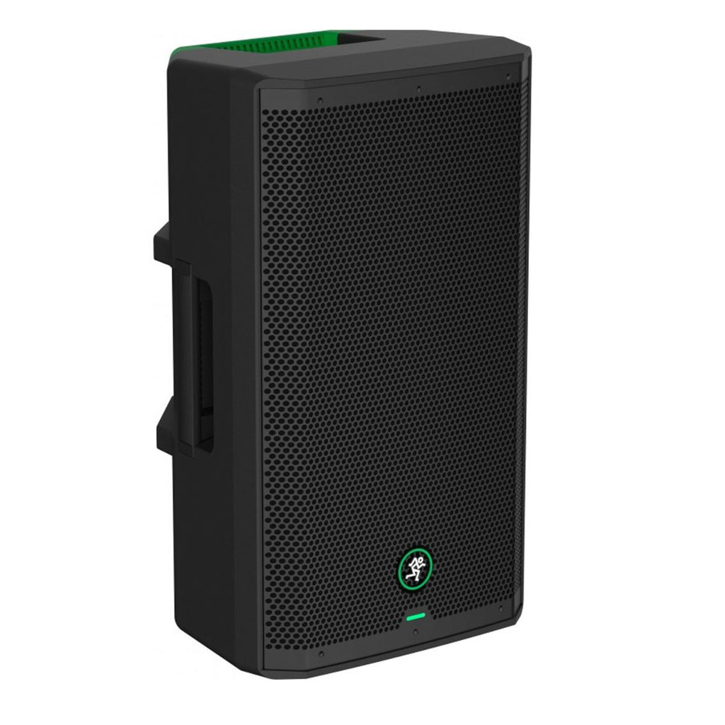 cassa portatile a batterie con woofer da 12" e 300W Mackie Thrash 212 Go vista laterale sx