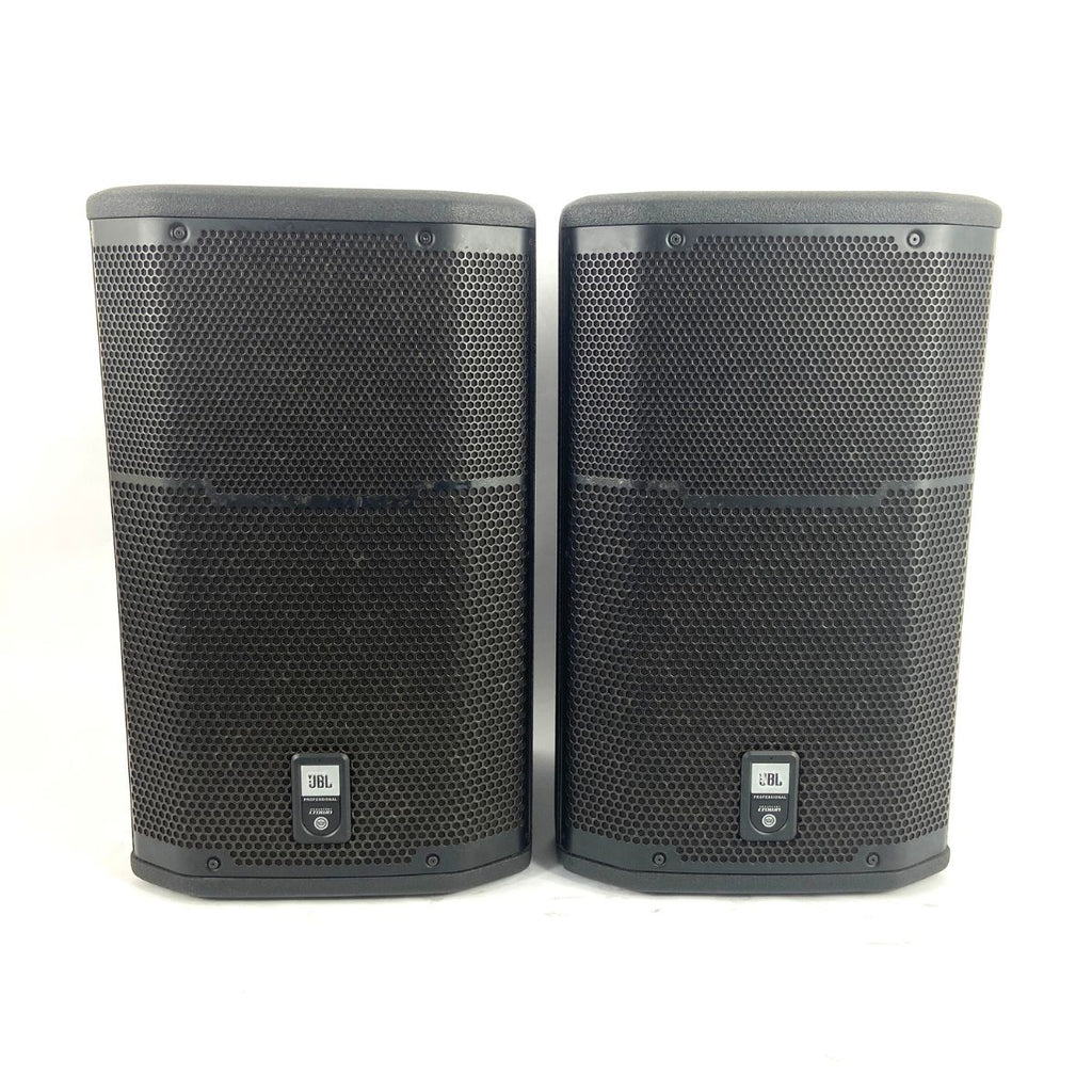 casse professionali n legno jbl prx 612m coppia usate vista frontale