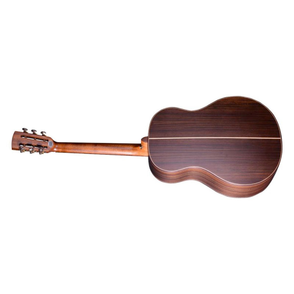 chitarra acustica elettrificata crafter grand mino rose vista del retro