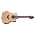 chitarra acustica elettrificata crafter hg-800ce natural vista frontale