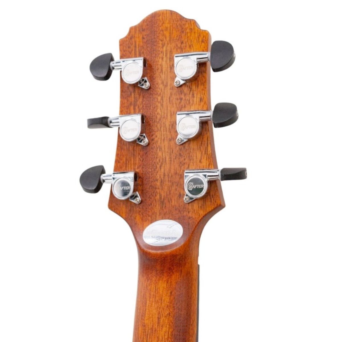 chitarra acustica elettrificata crafter ht-250CE vintage sunburst vista delle meccaniche