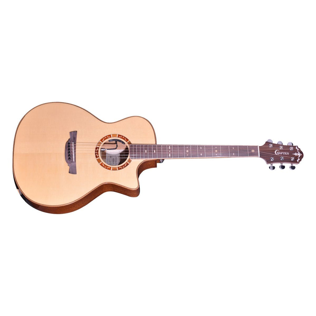 chitarra acustica elettrificata crafter stgt-16ce pro vista frontale