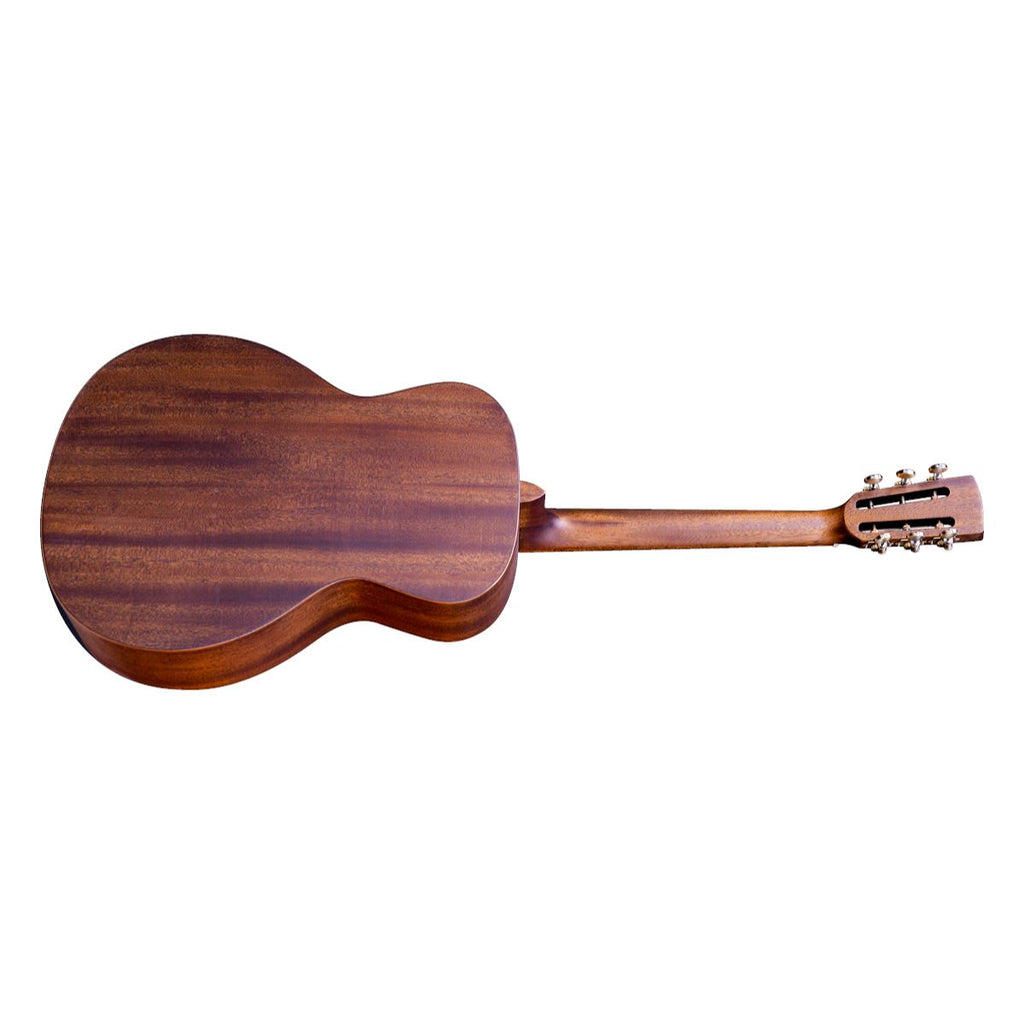 Chitarra acustica elettrificata crafter t-16e Pro Brown vista del retro