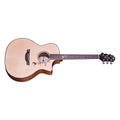chitarra acustica elettrificata professionale crafter tb gmaho ce vista frontale
